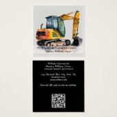 Baudienstkarte (Vorne & Hinten)