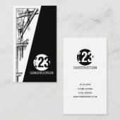 Baudienstkarte Visitenkarte (Vorne/Hinten)