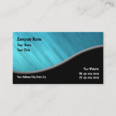 Baudienstkarten Visitenkarte (Vorderseite)