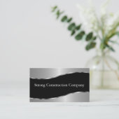 Baudienstkarten Visitenkarte (Stehend Vorderseite)