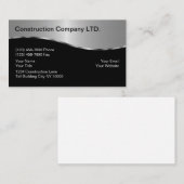 Baudienstkarten Visitenkarte (Vorne/Hinten)