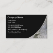 Baudienstkarten Visitenkarte (Vorderseite)