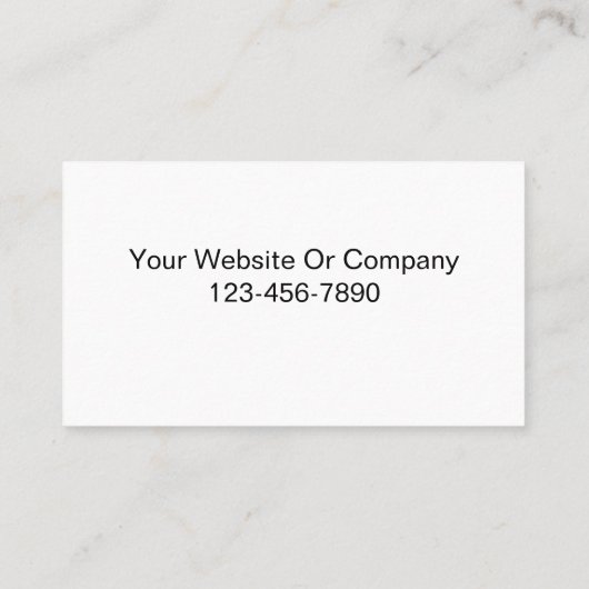 Baudienstkarten Visitenkarte (Rückseite)