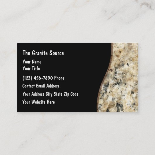 Baudienstkarten Visitenkarte (Vorderseite)