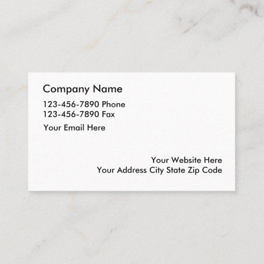 Baudienstkarten Visitenkarte (Rückseite)