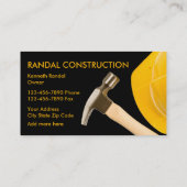 Baudienstleistungen Visitenkarten Visitenkarte (Rückseite)