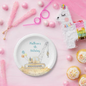 BauDigger Dump Truck Geburtstag Pappteller (Party)