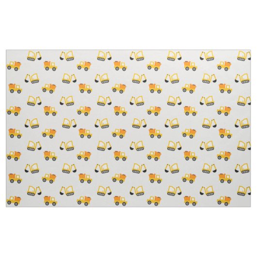 BauDigger und Stoßfänger Stoff (Fat Quarter (45,7 x 55,9 cm))