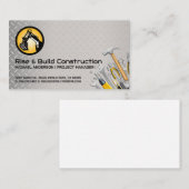 BauDiggerfahrzeug | Buildtools Visitenkarte (Vorne/Hinten)