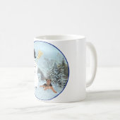 Baue einen Schneemann Kaffeetasse (VorderseiteRechts)