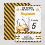 Baueinladung Einladung (Vorne/Hinten)