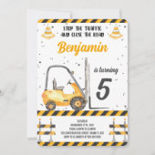 Baueinladung Einladung (Vorderseite)