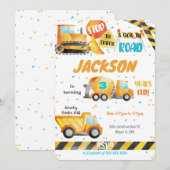 Baueinladung Einladung (Vorne/Hinten)