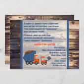 Baueinladung Einladung (Vorne/Hinten)