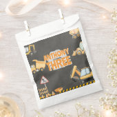 Baueinladung zum Geburtstag Geschenktütchen (Ausgeschnitten)