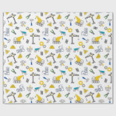 Bauelemente Geschenkpapier (Flach)