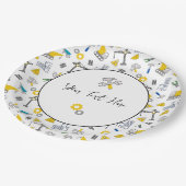 Bauelemente Pappteller (Schrägansicht)