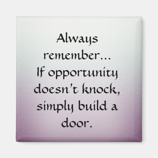 Bauen einer Tür Magnet (Vorne)