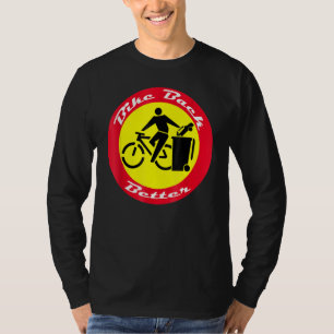 Bauen Sie bessere Pumpanlagen statt Gas für Biker T-Shirt