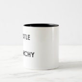 bauen Sie den Patriarchy ab Zweifarbige Tasse (Mittel)