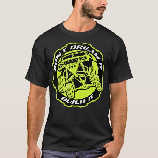 Bauen Sie den Prerunner Baja Trophy Truck Off Road T-Shirt (Vorderseite)