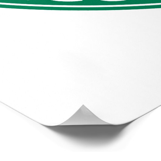 Bauen Sie den Zaun Poster (Ecke)