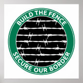 Bauen Sie den Zaun Poster (Vorne)