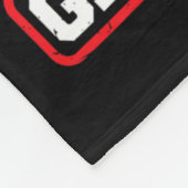 Bauen Sie eine Mauer machen ohio wieder großartig  Fleecedecke (Ecke)