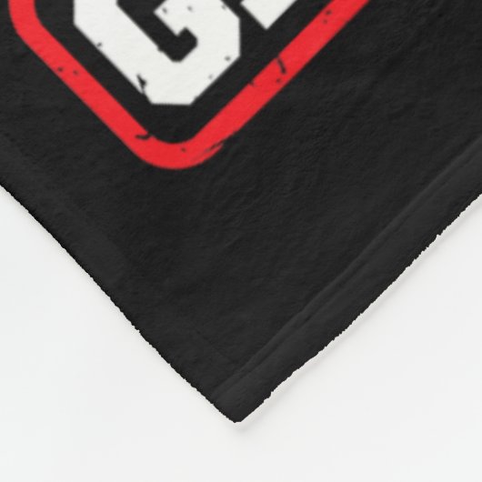 Bauen Sie eine Mauer machen ohio wieder großartig  Fleecedecke (Ecke)