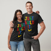 Bauen Sie einfach das Master Builder Gebäude Block T-Shirt (Unisex)