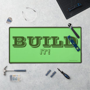 BAUEN SIE ES! Desk Mat Schreibtischunterlage