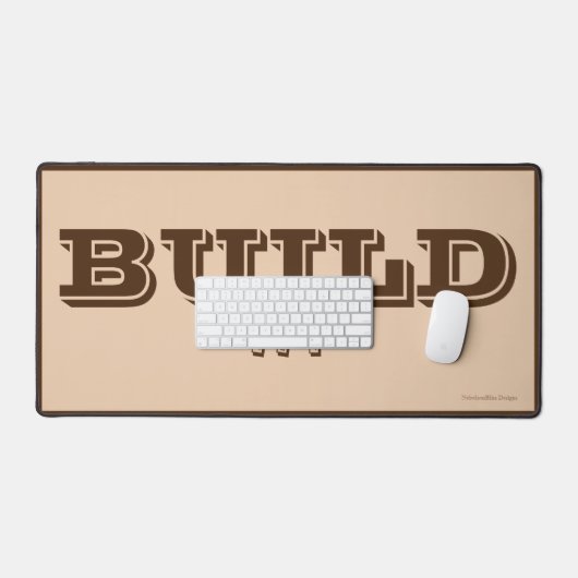 BAUEN SIE ES! Desk Mat Schreibtischunterlage (Tastatur & Maus)
