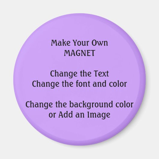 Bauen Sie Ihr eigenes Magnet aus (Vorne)