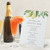 Bauen Sie Ihr eigenes Spritz Bar Drink Station Sch Sockelschild
