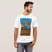 Bauen Sie Ihr Zelt überall! - Sarcastisch wiederhe T-Shirt (Vorne ganz)