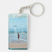 BAUEN SIE IHRE Liebe-Geschichte: Personalisierter  Schlüsselanhänger (Rückseite)