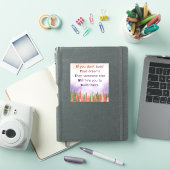 Bauen Sie Ihre Träume Aufkleber (iPad Hülle)