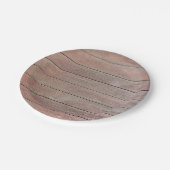 Bauen Sie Ihren eigenen rustikalen Braunwald Gebur Pappteller (Schrägansicht)