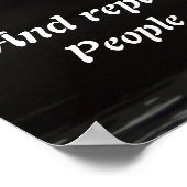 Bauen von Brücken - Restoration Poster (Ecke)