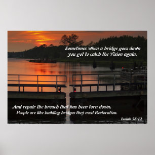 Bauen von Brücken - Restoration Poster