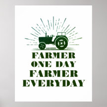 Bauer 1 Tag, Bauer Jeden Tag Poster