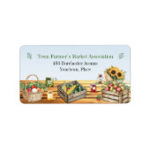 Bauer-Adresse Adressaufkleber (Vorne)