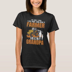 Bauer als Großvater Grafik T-Shirt