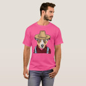 Bauer Australian Shepherd Farm Dog T-Shirt (Vorne ganz)