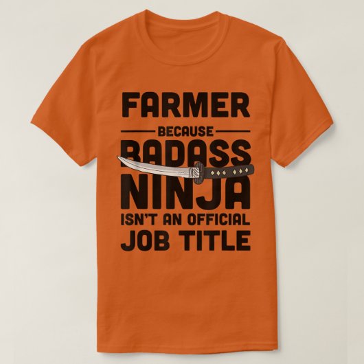 Bauer Badass Ninja T-Shirt (Design vorne)