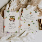 Bauer bauen Kinderduschabwaschbecken an Ort und St Begleitkarte