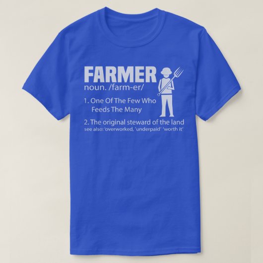 Bauer, Bauer, Traktoren Landwirtschaft T-Shirt (Design vorne)