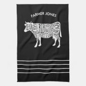 Bauer Beef Fleisch schneidet Küchentücher (Vertikal)