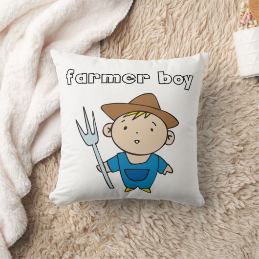 Bauer Boy Kissen (Decke)