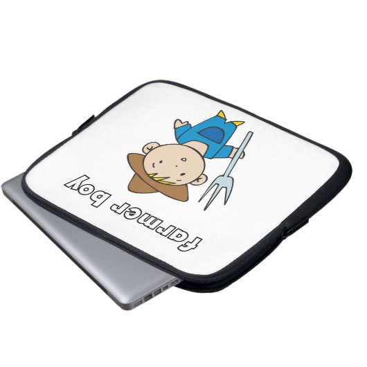 Bauer Boy Laptopschutzhülle (Vorne Knopf)